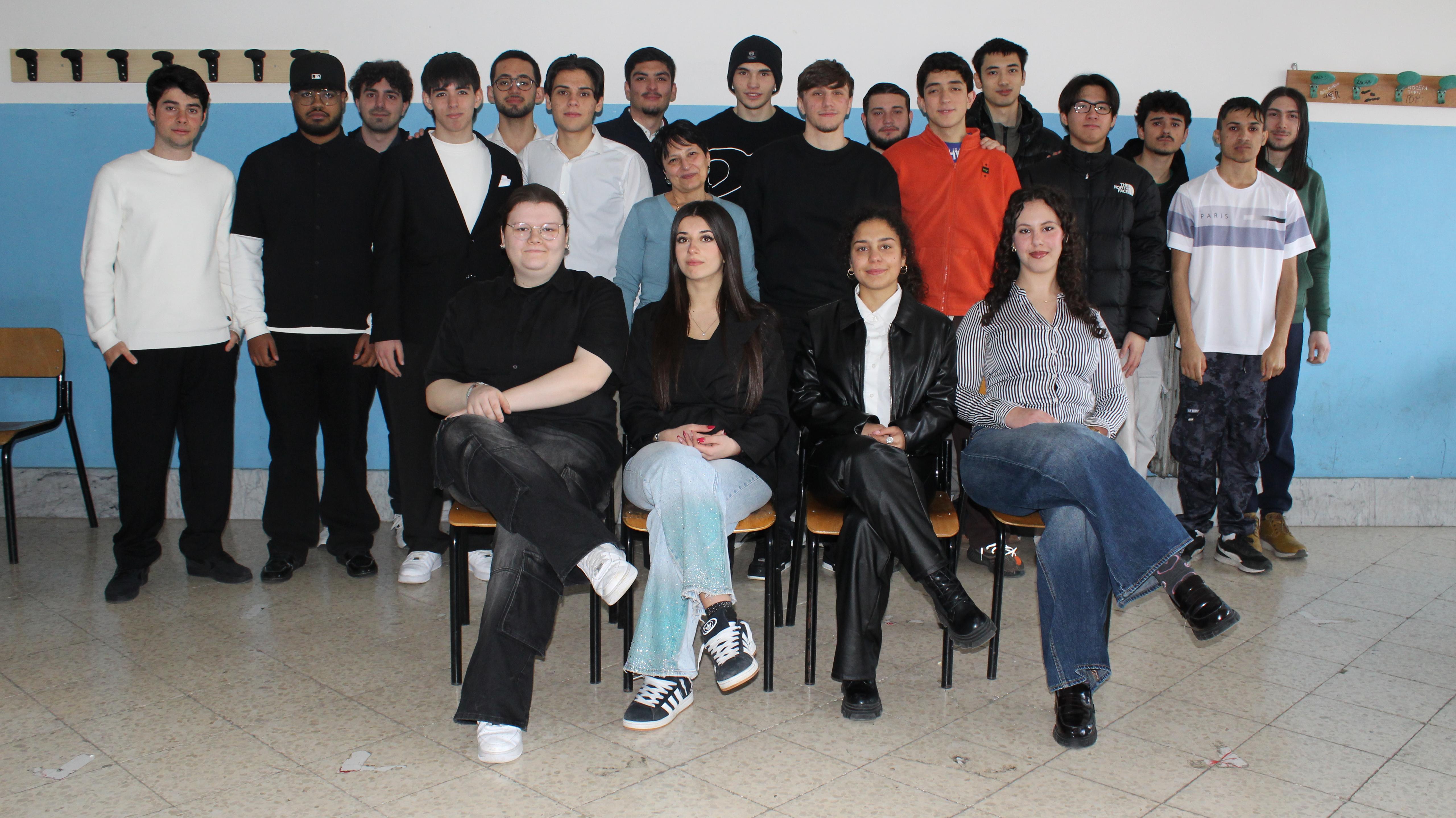 Foto della classe 5B Informatica